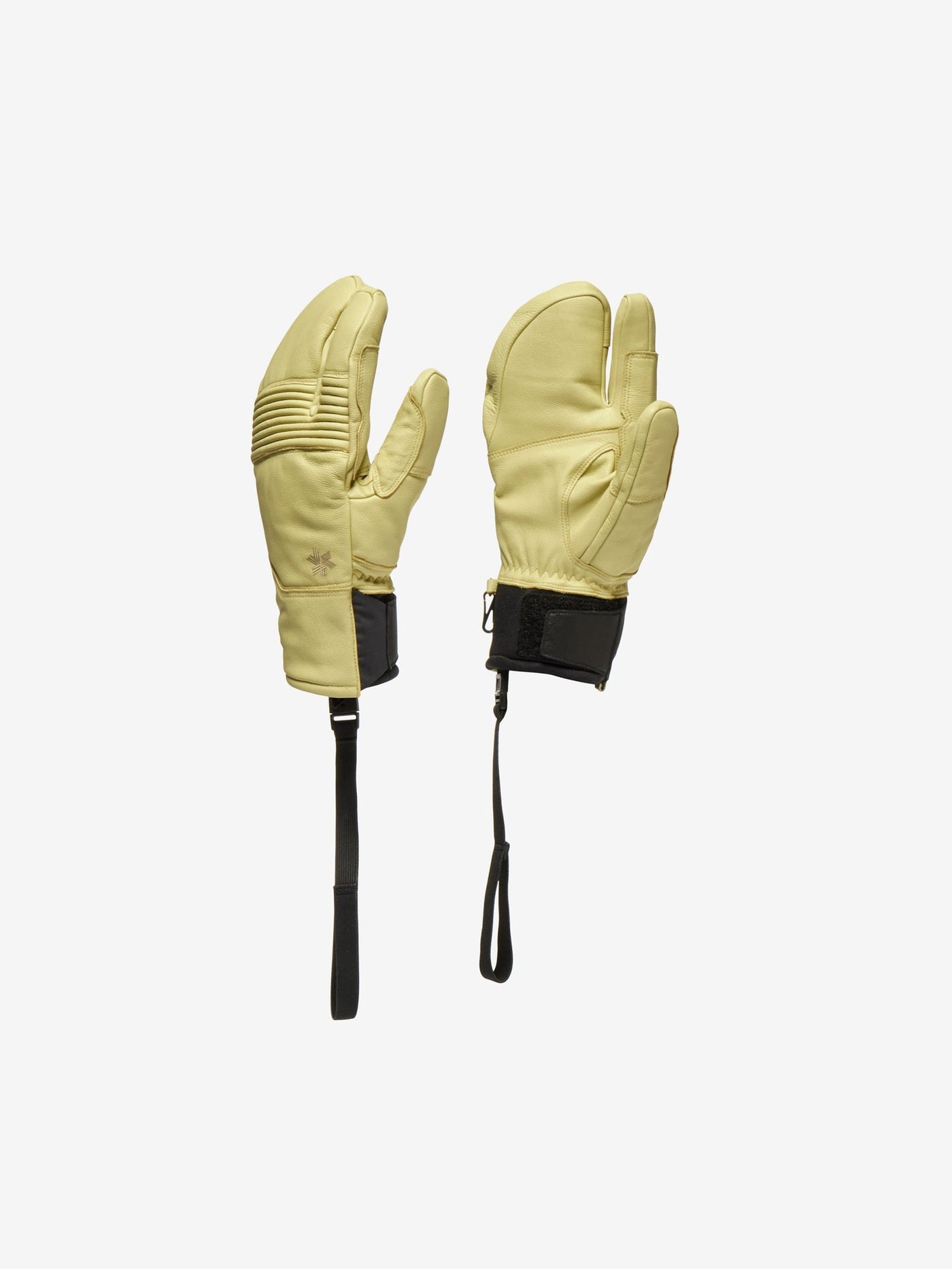Leather 3-finger Formfitting Gloves