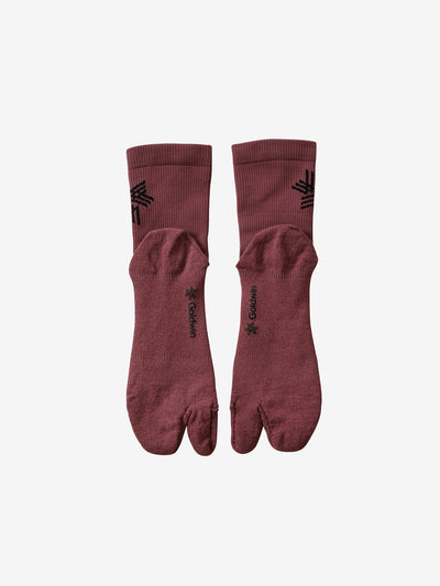 Paper Fiber Tabi Mid Cut Socks
