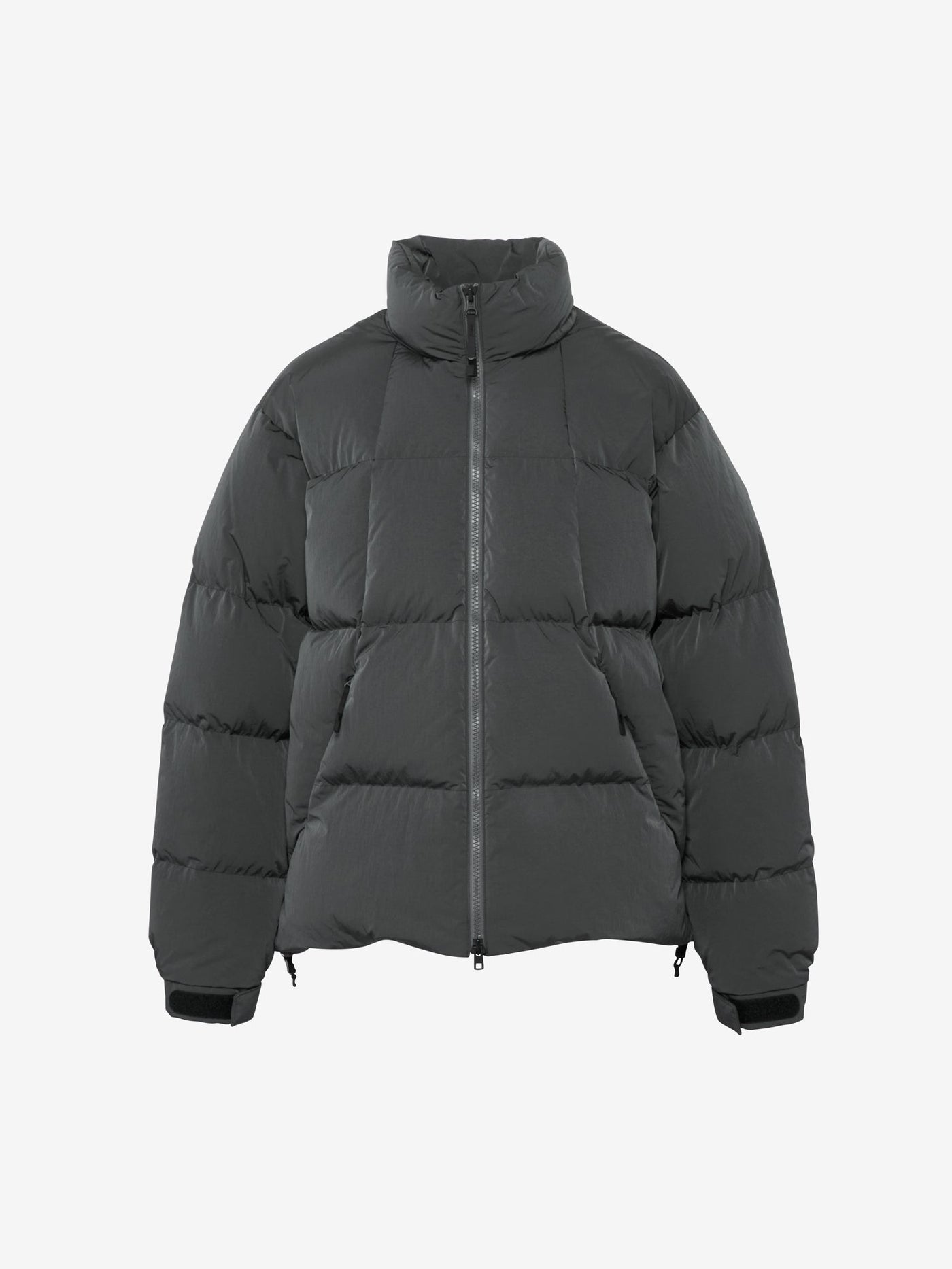 Dope Dyed Ripple Nylon Down Jacket