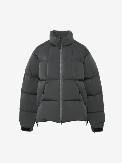 Dope Dyed Ripple Nylon Down Jacket