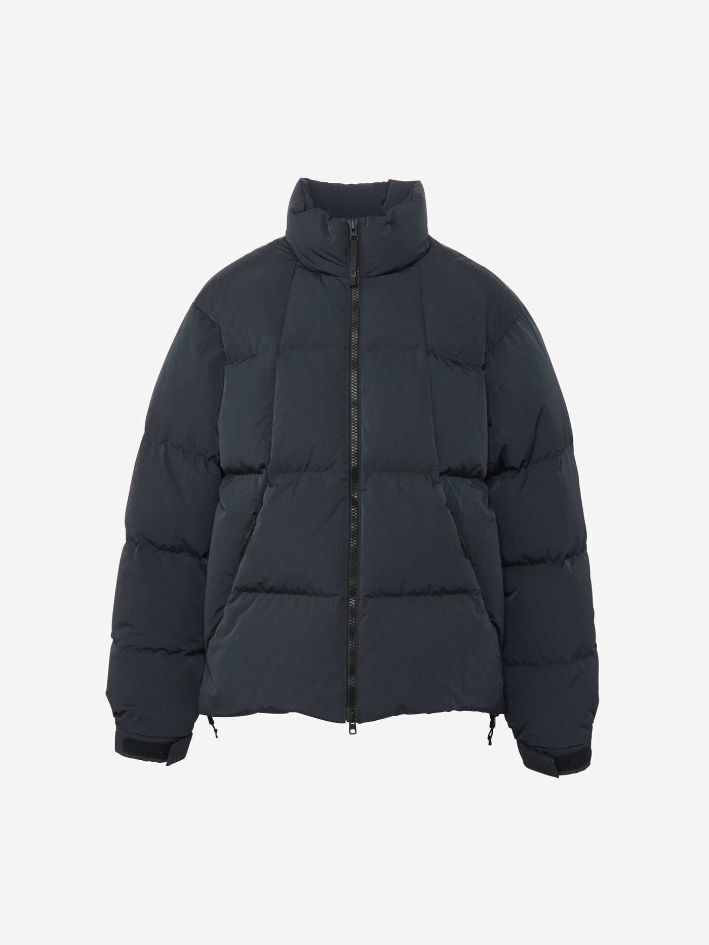 Dope Dyed Ripple Nylon Down Jacket