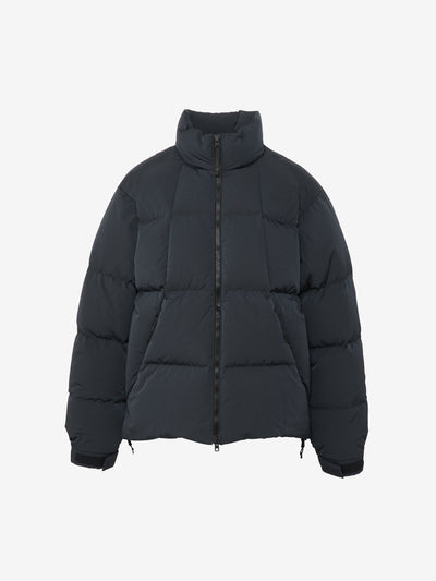 Dope Dyed Ripple Nylon Down Jacket
