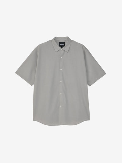 High Twisted Wool Relax S/S Shirt