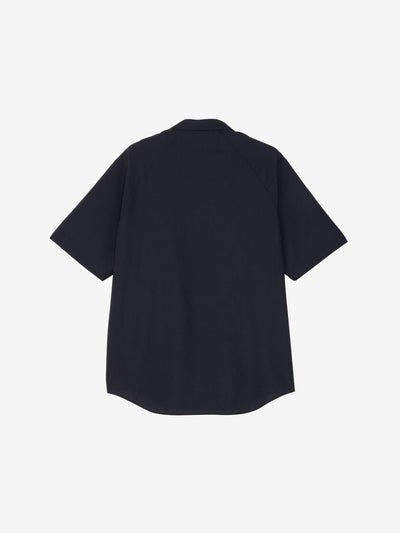 High Twisted Wool Relax S/S Shirt
