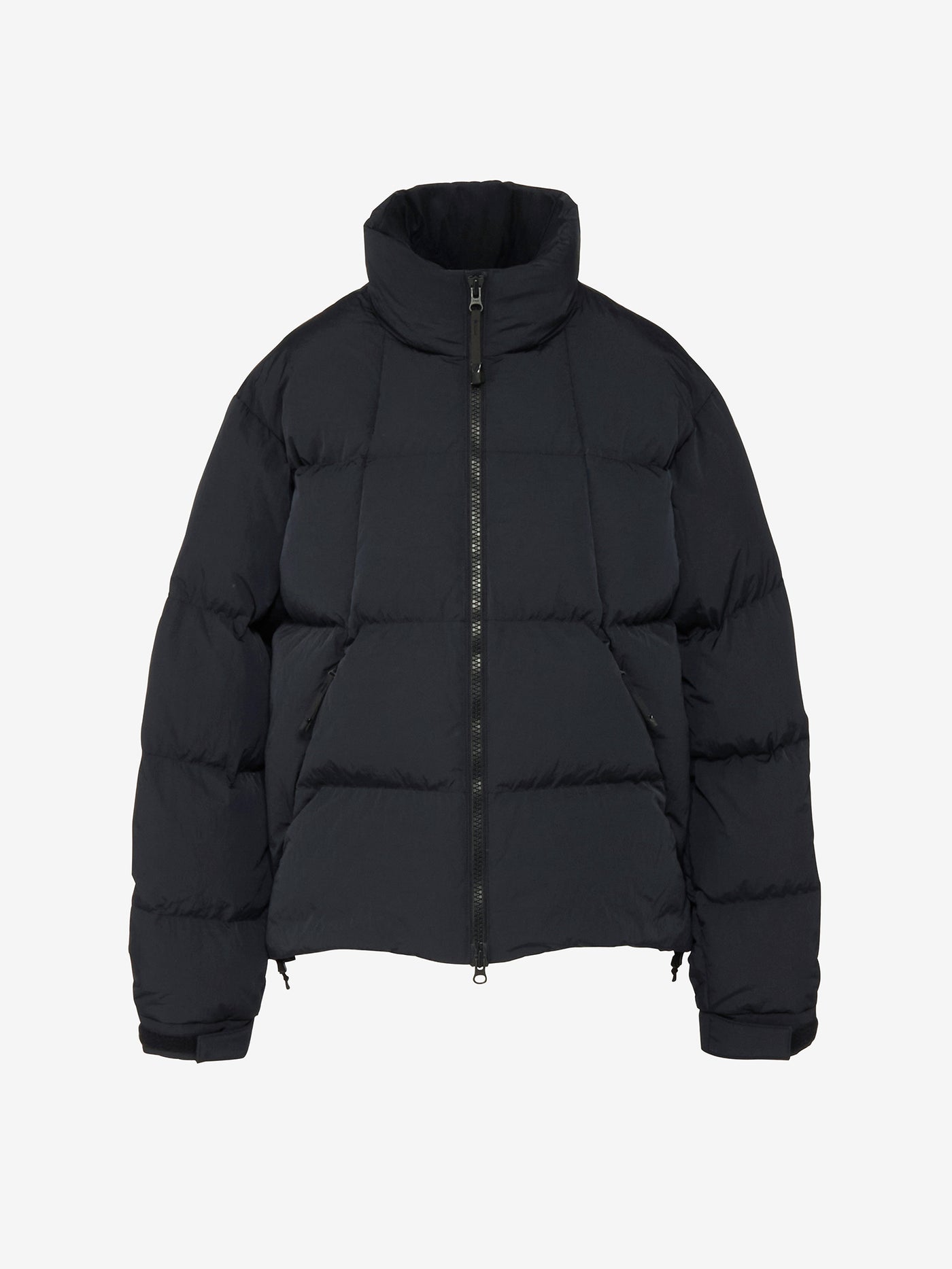 Dope Dyed Ripple Nylon Down Jacket