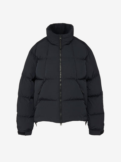 Dope Dyed Ripple Nylon Down Jacket