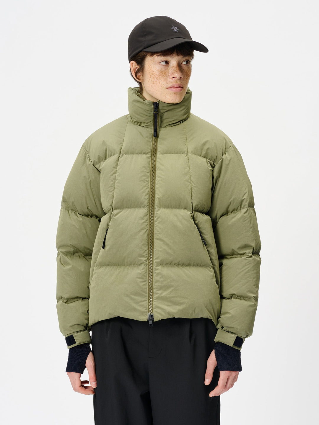 Dope Dyed Ripple Nylon Down Jacket – Goldwin Korea