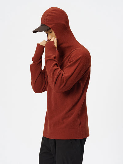 Mesh Pile Hoodie