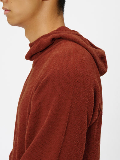 Mesh Pile Hoodie