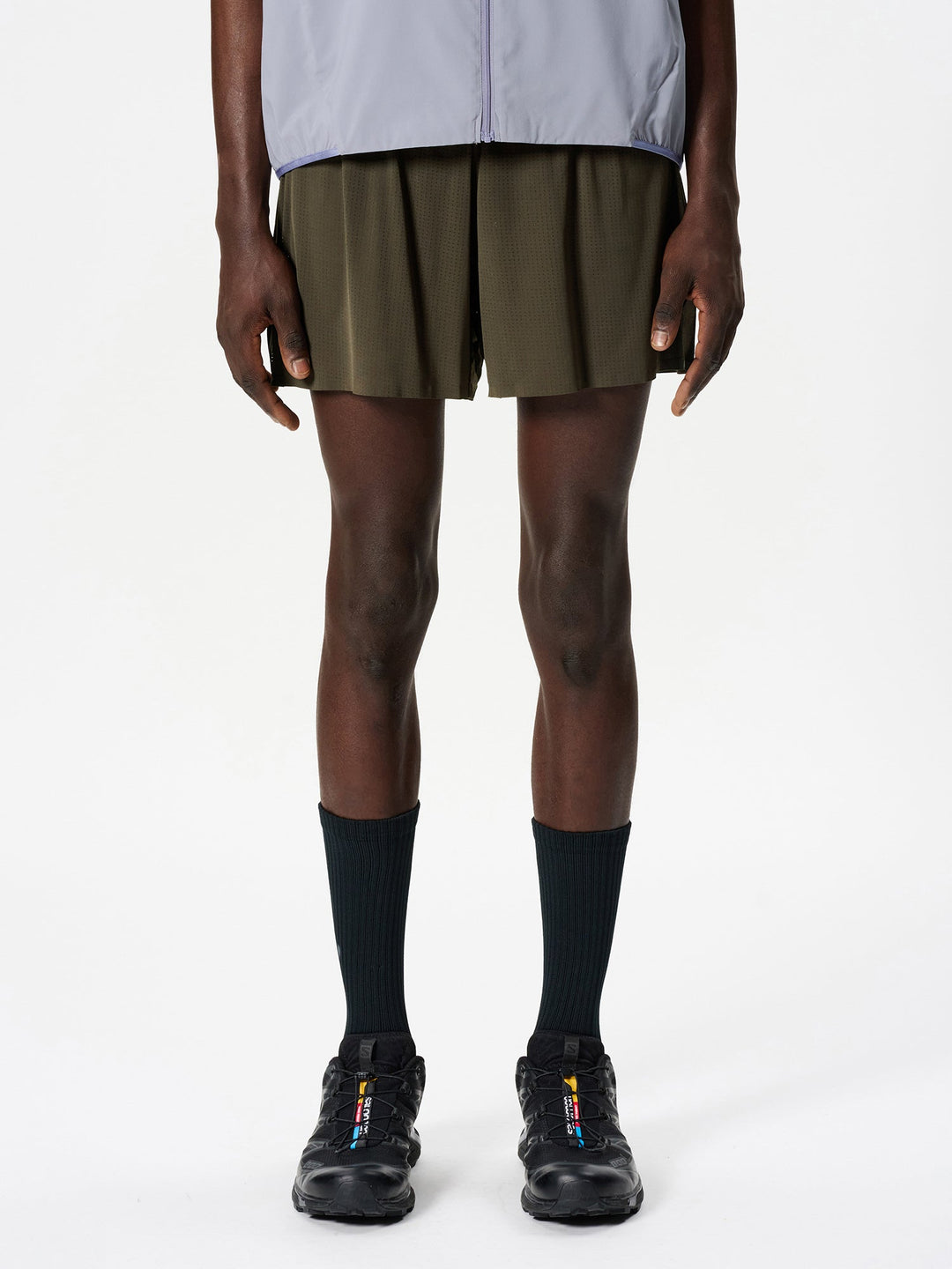 goldwin WORK FORM WIDE SHORTS Ｌsize Goldwin Mens Easy Wide Shorts Taupe Grey Brown