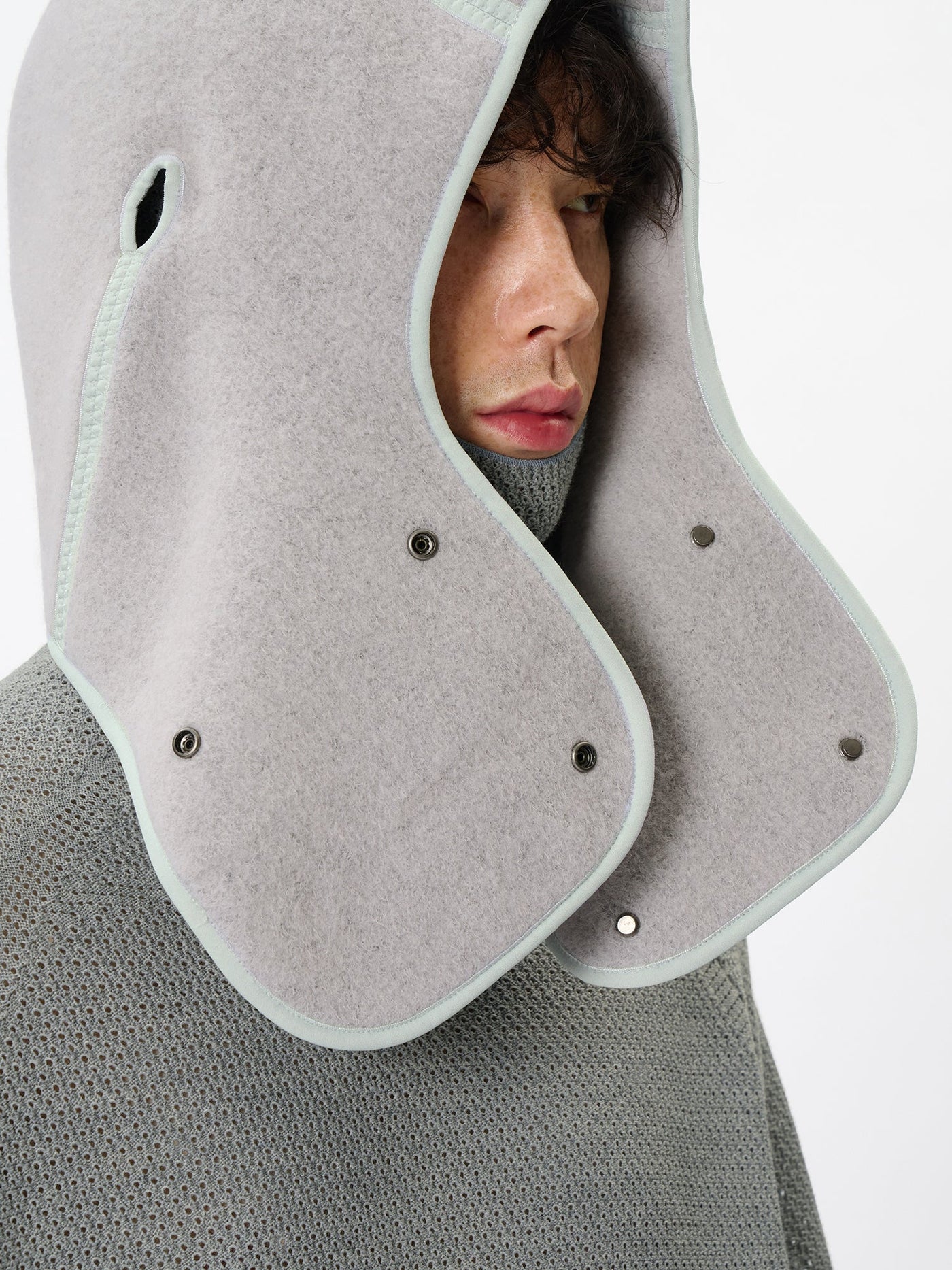 Wool Fleece Hood