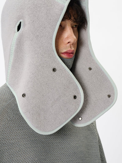 Wool Fleece Hood