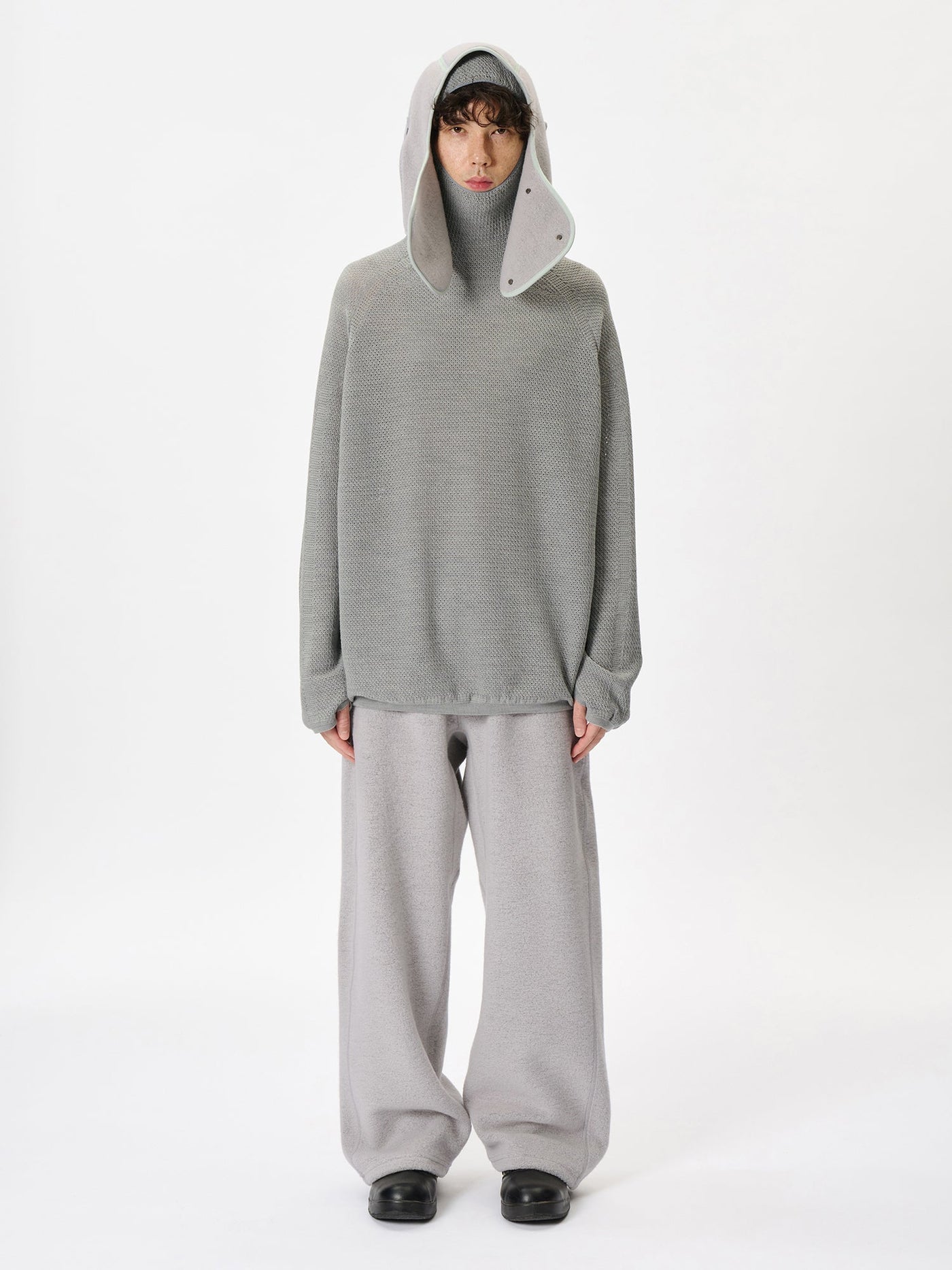 Wool Fleece Hood
